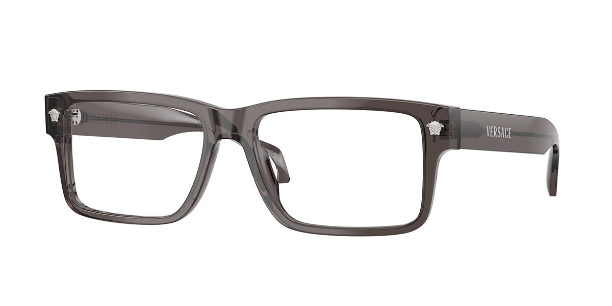 Versace VE3391U 5389 Rectangulares Transparent Dark Grey gafas ...